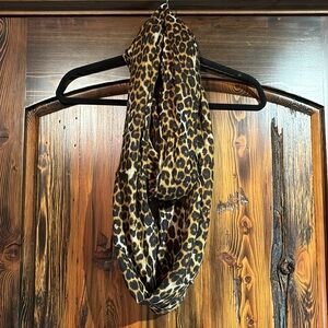 Express Cheetah Print Infinity Scarf